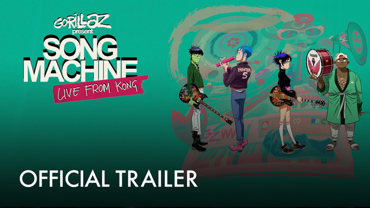 teaser image - Gorrilaz: Song Machine Live From Kong Trailer
