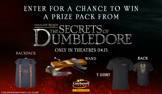 Fantastic Beasts: The Secrets of Dumbledore Prize Pack Contest