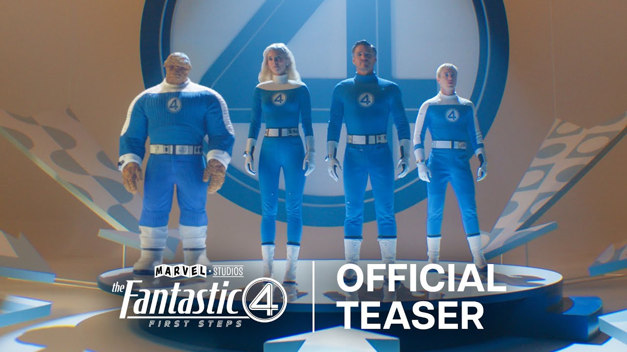 watch The Fantastic Four: First Steps Official Teaser Trailer