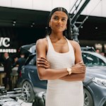 Simone Ashley compares starring in F1 to being in theatre