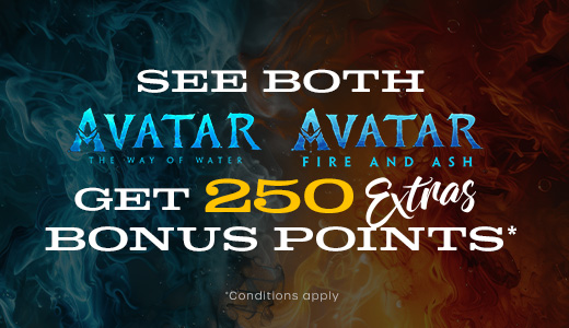 Avatar EXTRAS 250 Bonus Points Offer