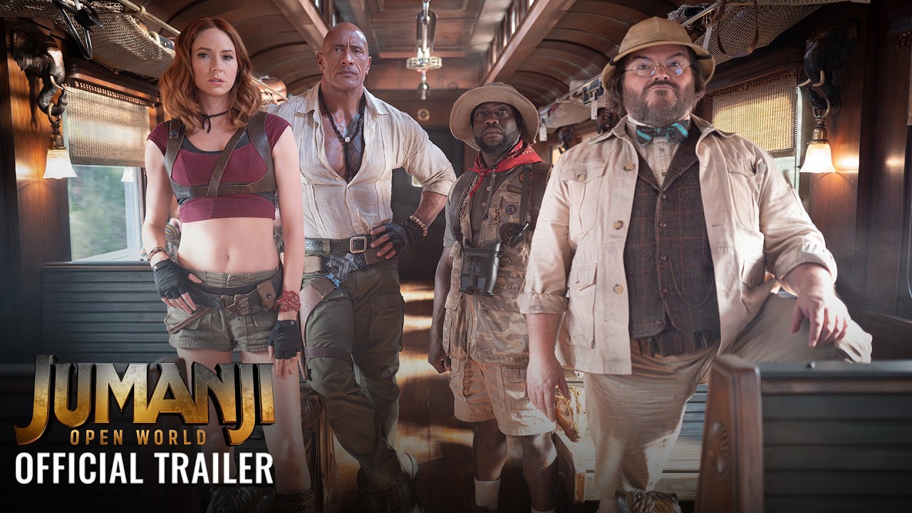 watch Jumanji: Open World Official Trailer